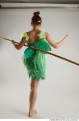 KATERINA STANDING POSE WITH SPEAR